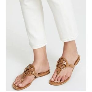 Tory Burch Miller Sandals Tan size 6.5
